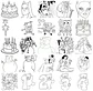 5.500 Desenhos Infantil para Colorir Pintar e Imprimir - Arquivos Prontos - Thumbnail 4