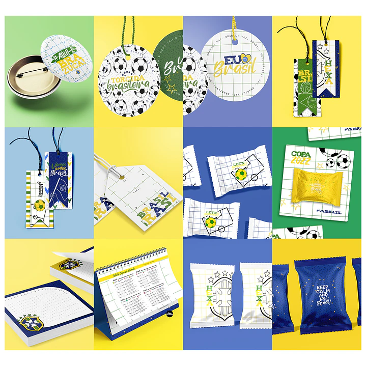 Kit Sublimação Completa Copa Brasil 3