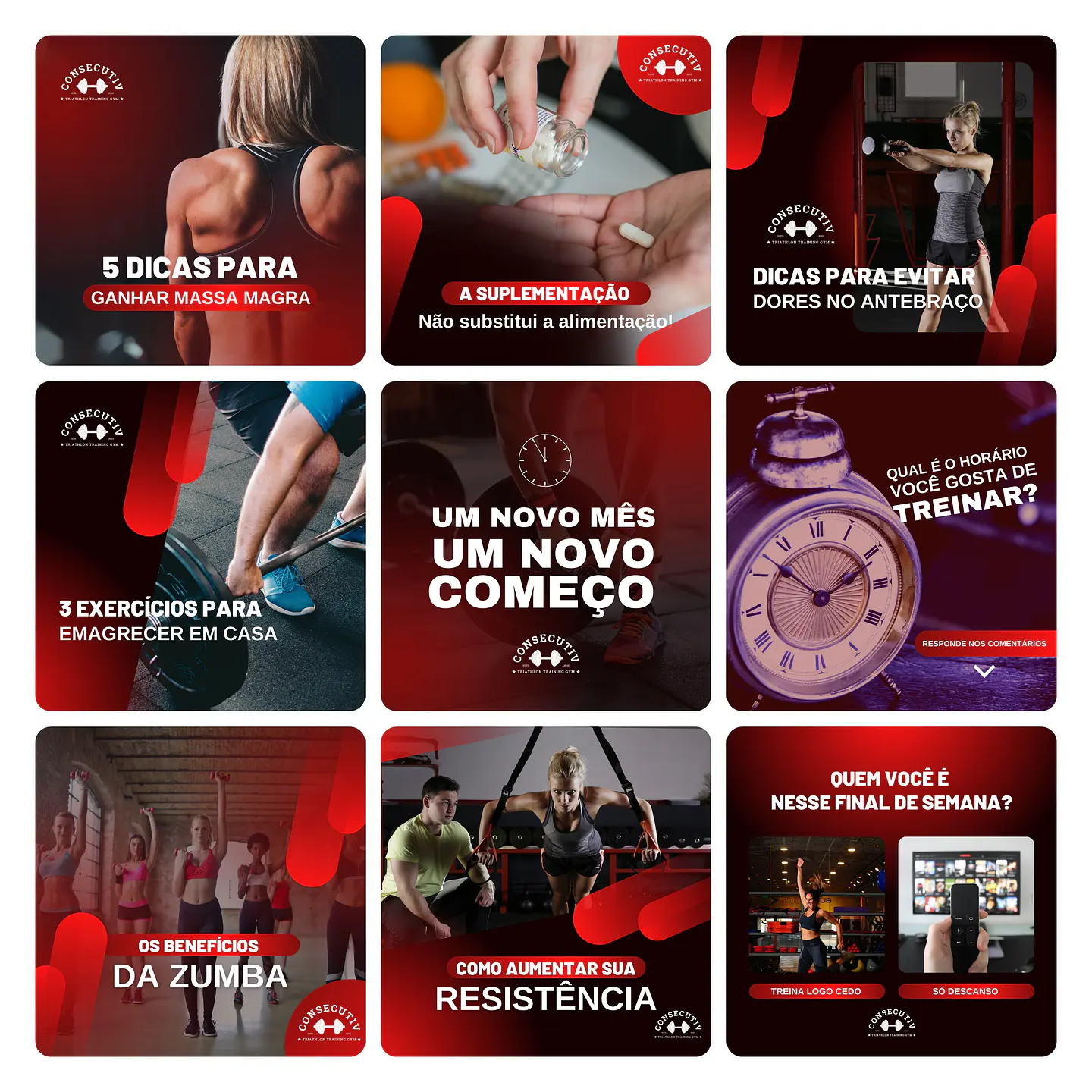 Pack Canva Academia Template Editável 30 Artes + Bônus 3