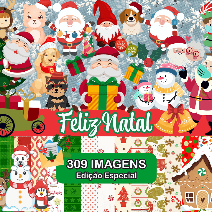 Kit Digital Natal Edição Especial sem fundo Png  1