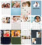 22 Arte Calendários e Polaroide 2023 em Png - Thumbnail 1