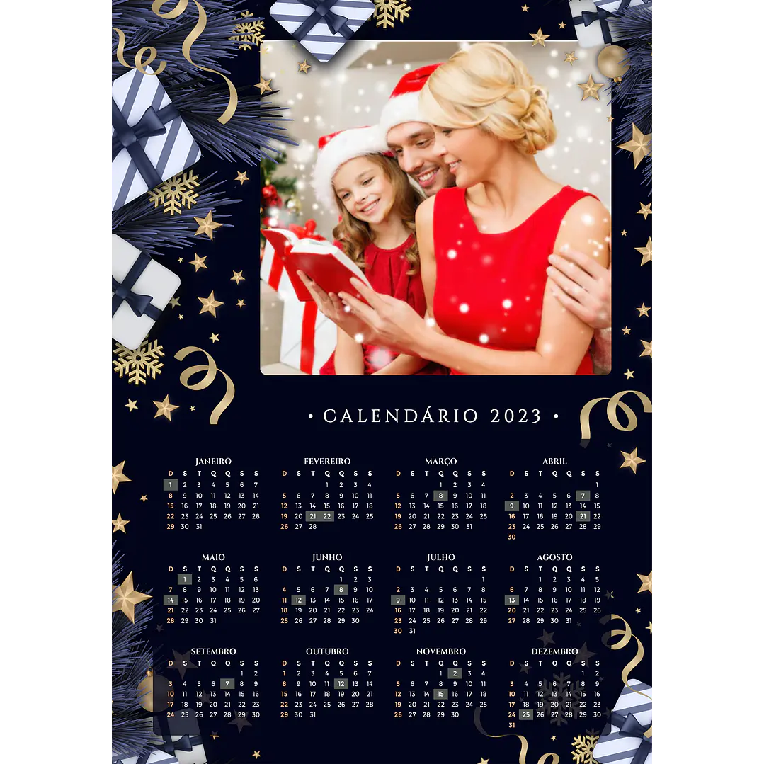 22 Arte Calendários e Polaroide 2023 em Png 7