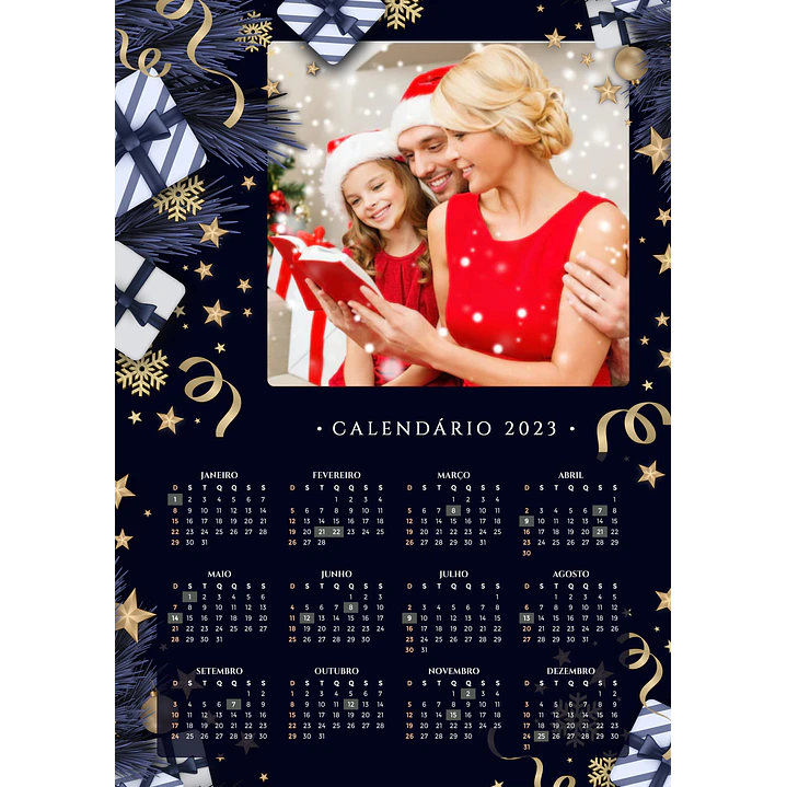 22 Arte Calendários e Polaroide 2023 em Png 7