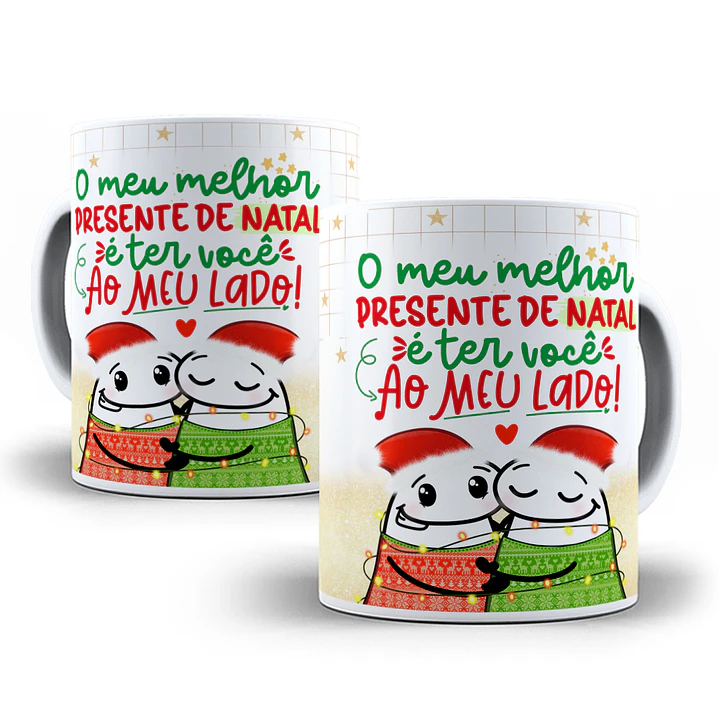 Artes Caneca Flork Natal Memes Bento Editável Pdf + Png 3