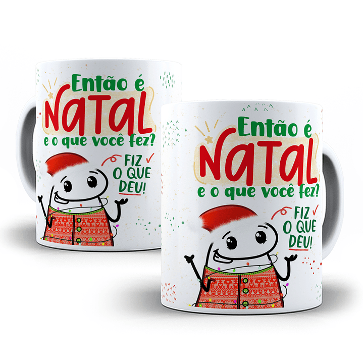 Artes Caneca Flork Natal Memes Bento Editável Pdf + Png 5