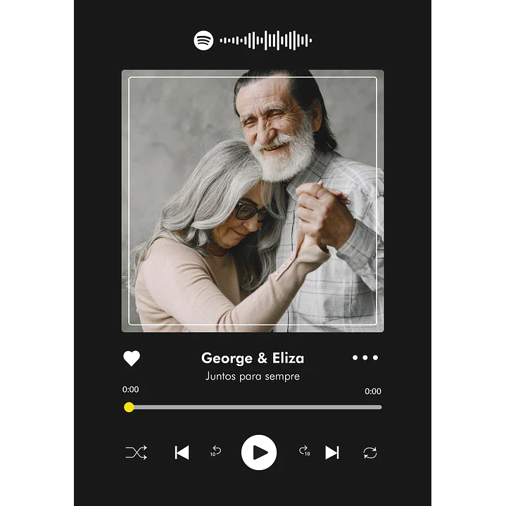 Artes para Quadros Spotify 6 Arquivos Editáveis Photoshop ou Canva 1