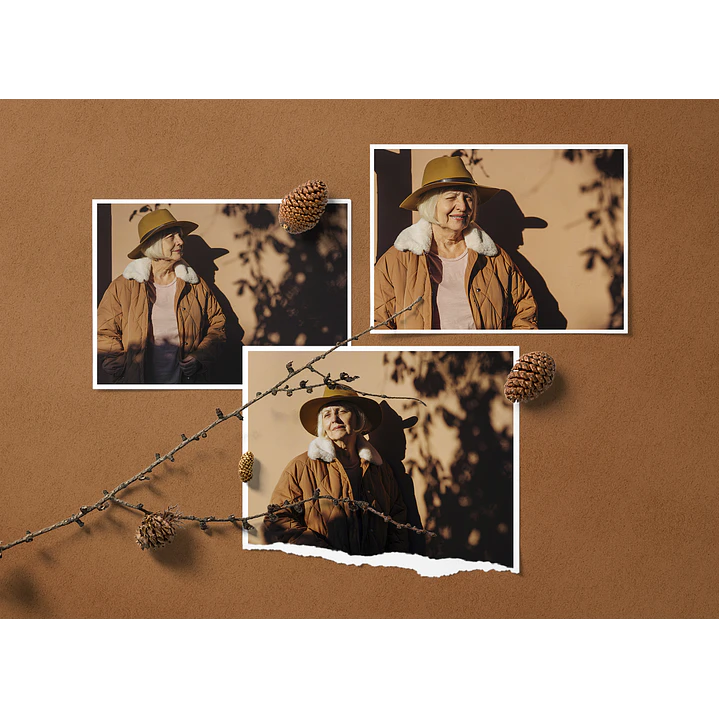 Artes para Quadros Polaroid Molduras 15 Arquivos Editáveis Photoshop 1