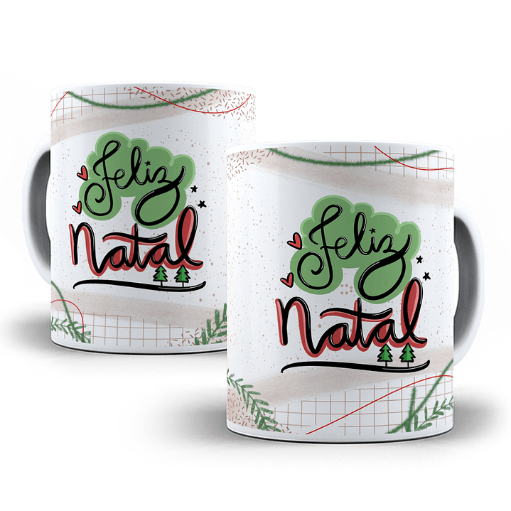 27 Artes para Caneca Natal Arquivos Sublimação Png 4