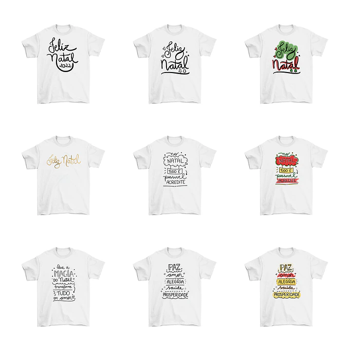 24 Artes Camisa Natal Arquivos Sublimação Png 3