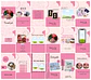 Pack Canva Personalizados Sublimação Templates Editável 100 Storie - Miniatura 4