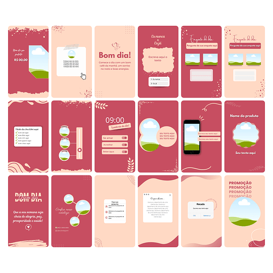 Pack Canva Sublimação Loja de Personalizados Templates Editável 120 Artes Storie