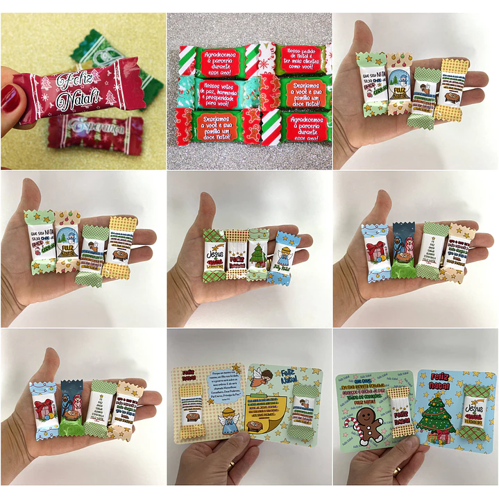 220 Artes Balinhas Natal + Kit 33 Arquivos Cartão Card Arquivos Jpg 4