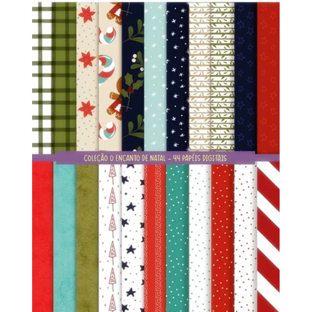 Kit Digital Encanto de Natal Frases Letrinhas sem fundo Png 5