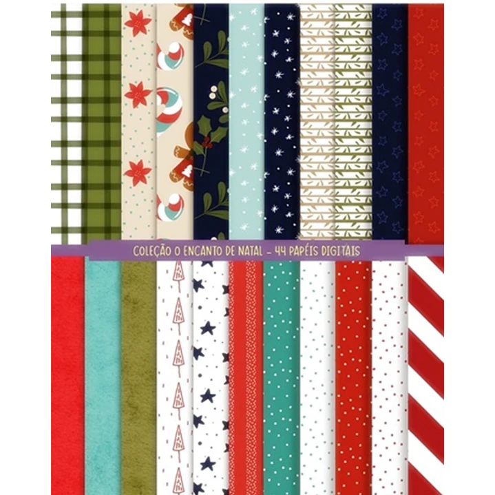 Kit Digital Encanto de Natal Frases Letrinhas sem fundo Png 5