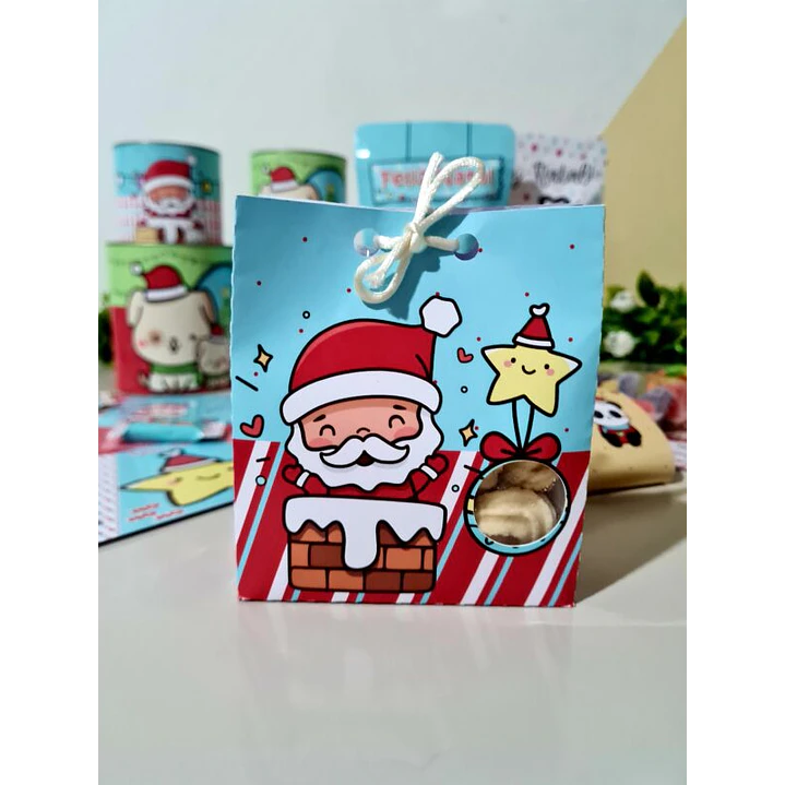 Kit Digital Natal Natalino Papai Noel Arquivos Sem Fundo Png 3