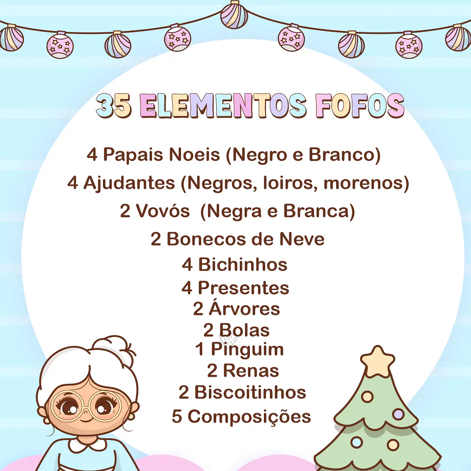Kit Digital Natal Artes Candy Arquivos Sem Fundo Png 2