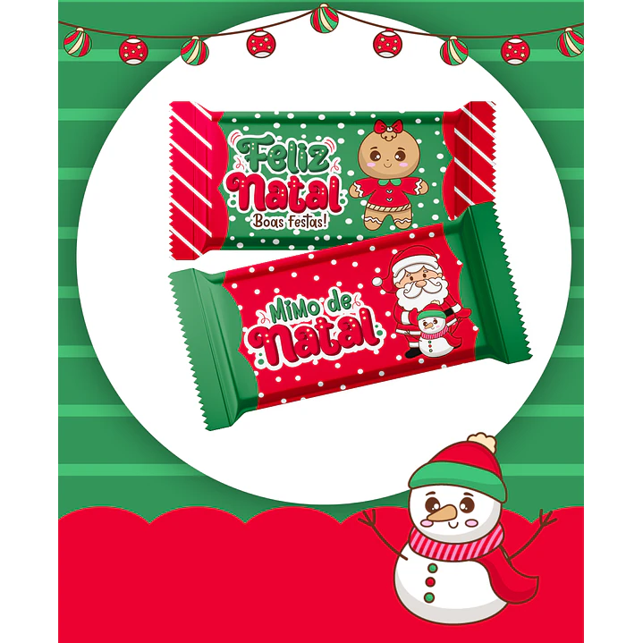 Kit Digital Natal Verde e Vermelho Papai Noel Arquivos Sem Fundo Png 8
