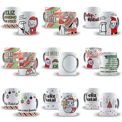 20 Artes Caneca Flork Natal Memes Bento Em Jpg