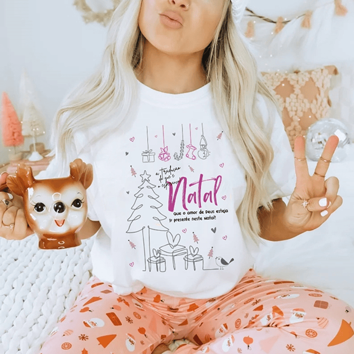 Artes Caneca e Camisa Natal Sublimação em Corel Draw + Jpg  17