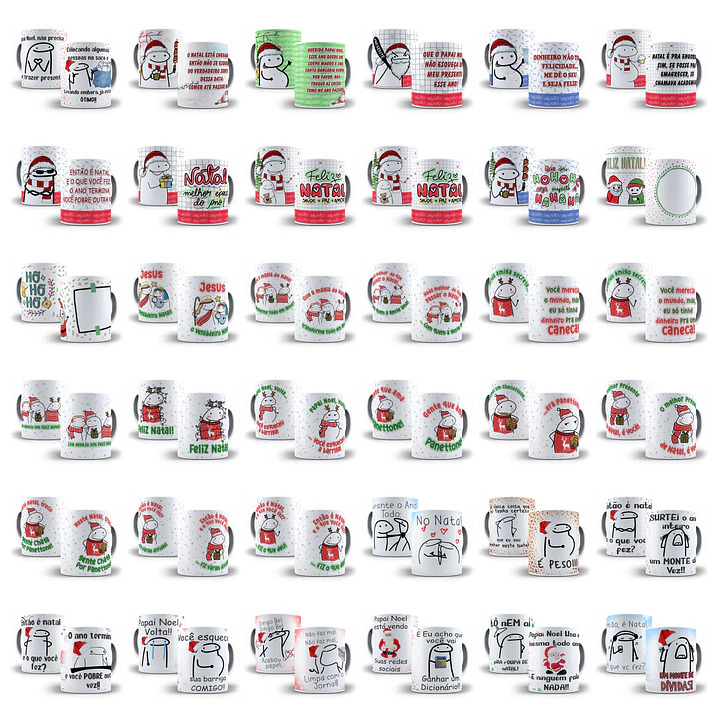 Kit Artes Canecas Flork Natal Luz Completo + Atualizações 4