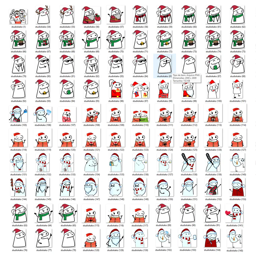 Kit Artes Canecas Flork Natal Luz Completo + Atualizações 3