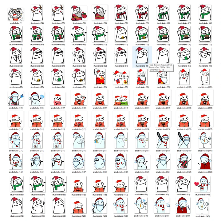 Kit Artes Canecas Flork Natal Luz Completo + Atualizações 3