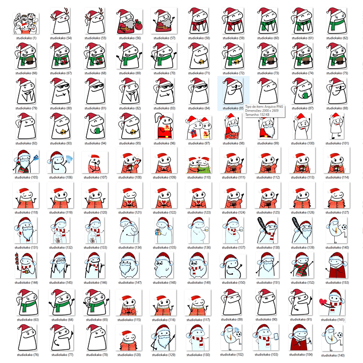 Kit Artes Canecas Flork Natal Luz Completo + Atualizações 3