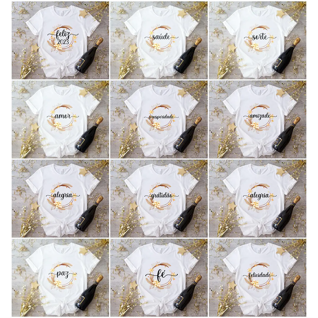236 Artes Camisa Ano Novo 2023 Sublimação em Corel Draw + Jpg   3