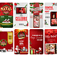 Pack Canva Natal Templates Editável 50 Artes Stories - Thumbnail 3
