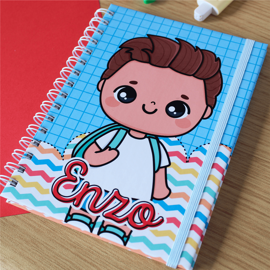 Kit Digital Volta as Aulas Encadernação Etiquetas 2023  22