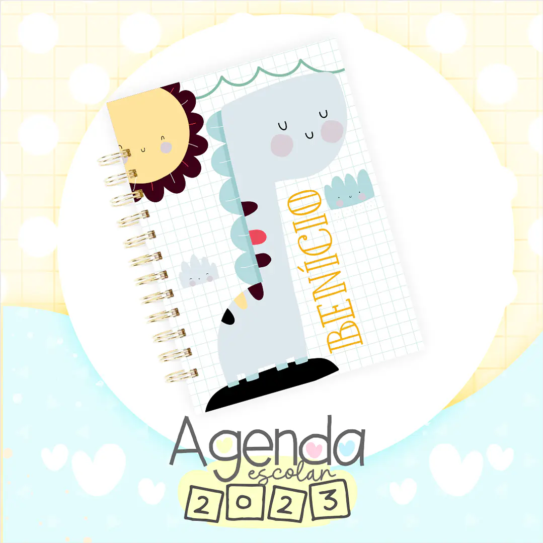 Artes para Capas Agendas Escolares em Jpg 12