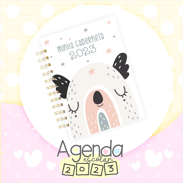 Artes para Capas Agendas Escolares em Jpg 18