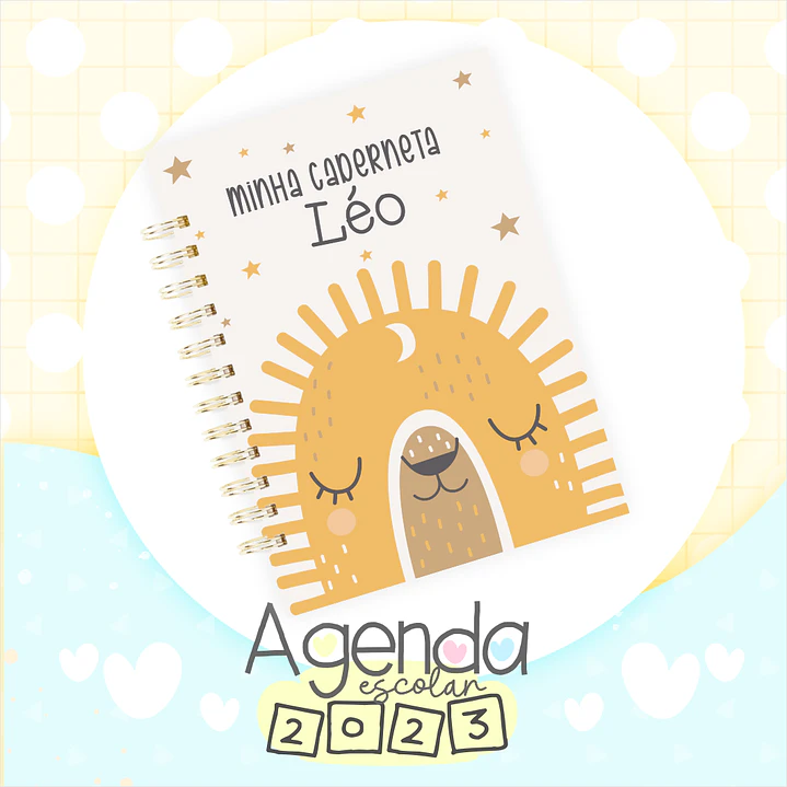 Artes para Capas Agendas Escolares em Jpg 21