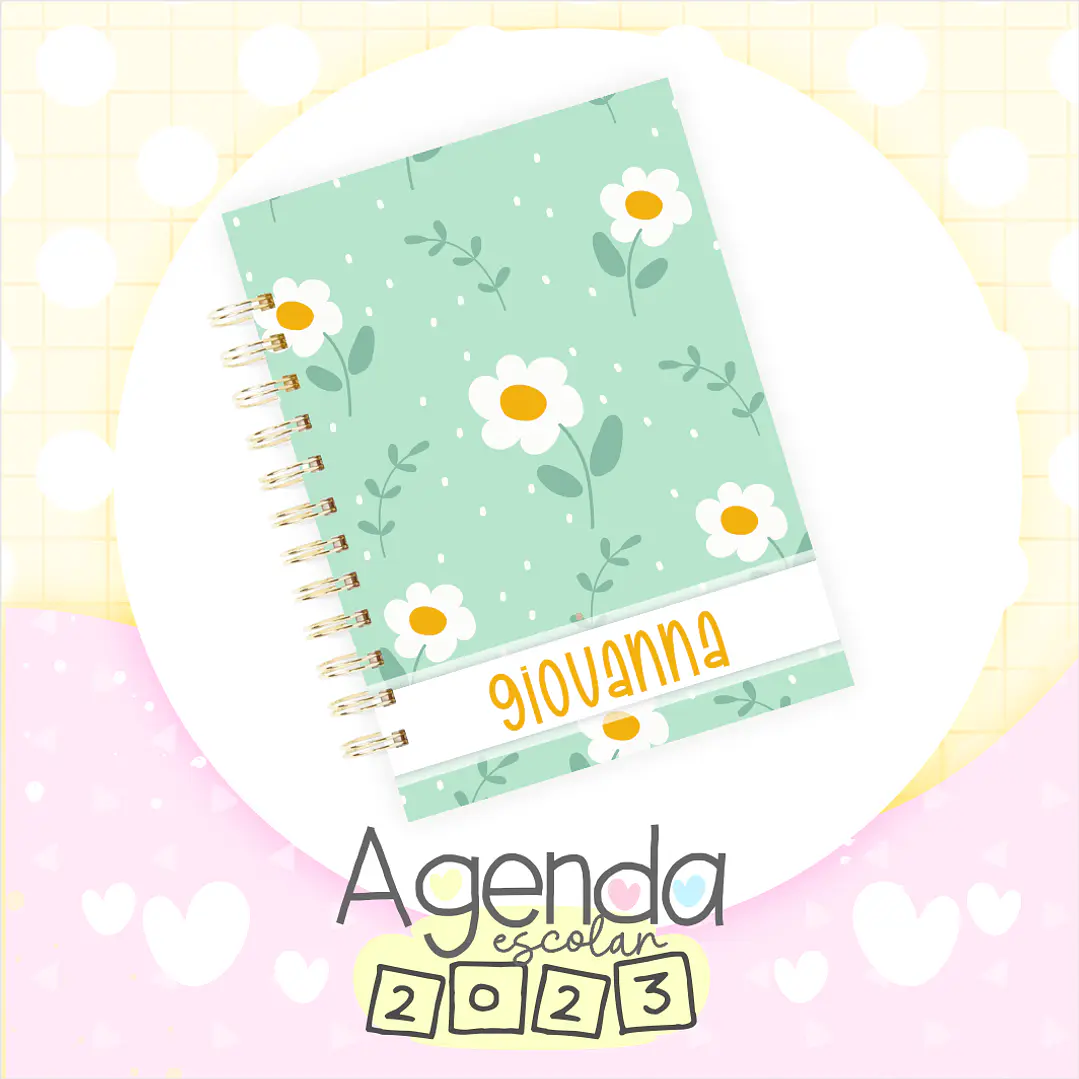 Artes para Capas Agendas Escolares em Jpg 29