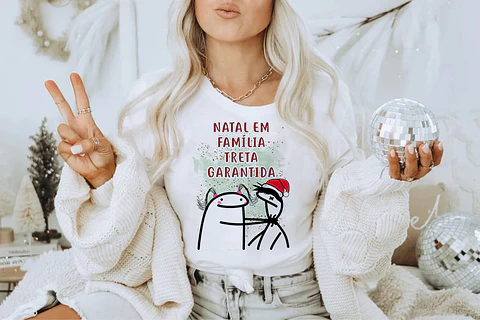 10 Artes Camisa Florkinas Natalina Memes Bento em Corel Draw