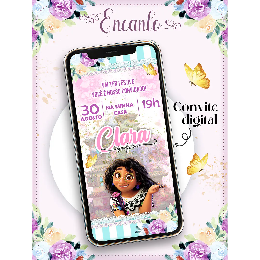 10 Artes Convites Infantil em Corel Draw 3