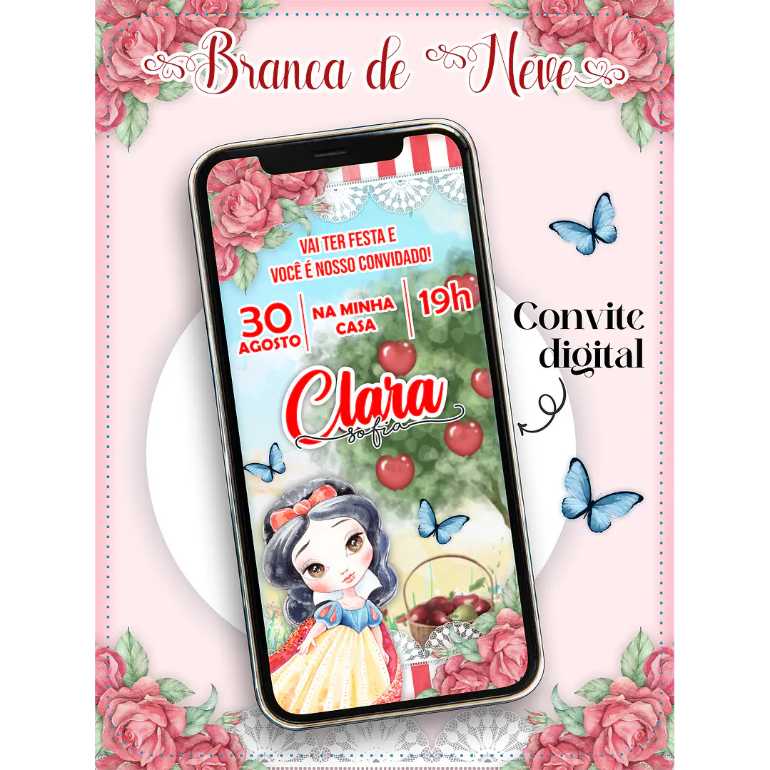 10 Artes Convites Infantil em Corel Draw 4