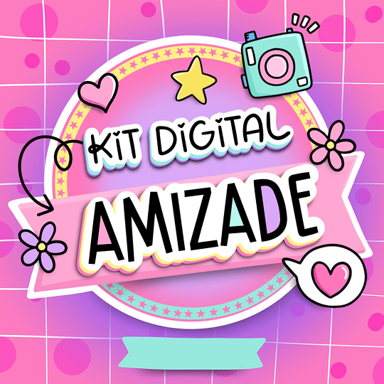 Kit Digital Amizade em Png