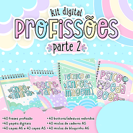 Kit Digital Profissões Parte 2 em Png