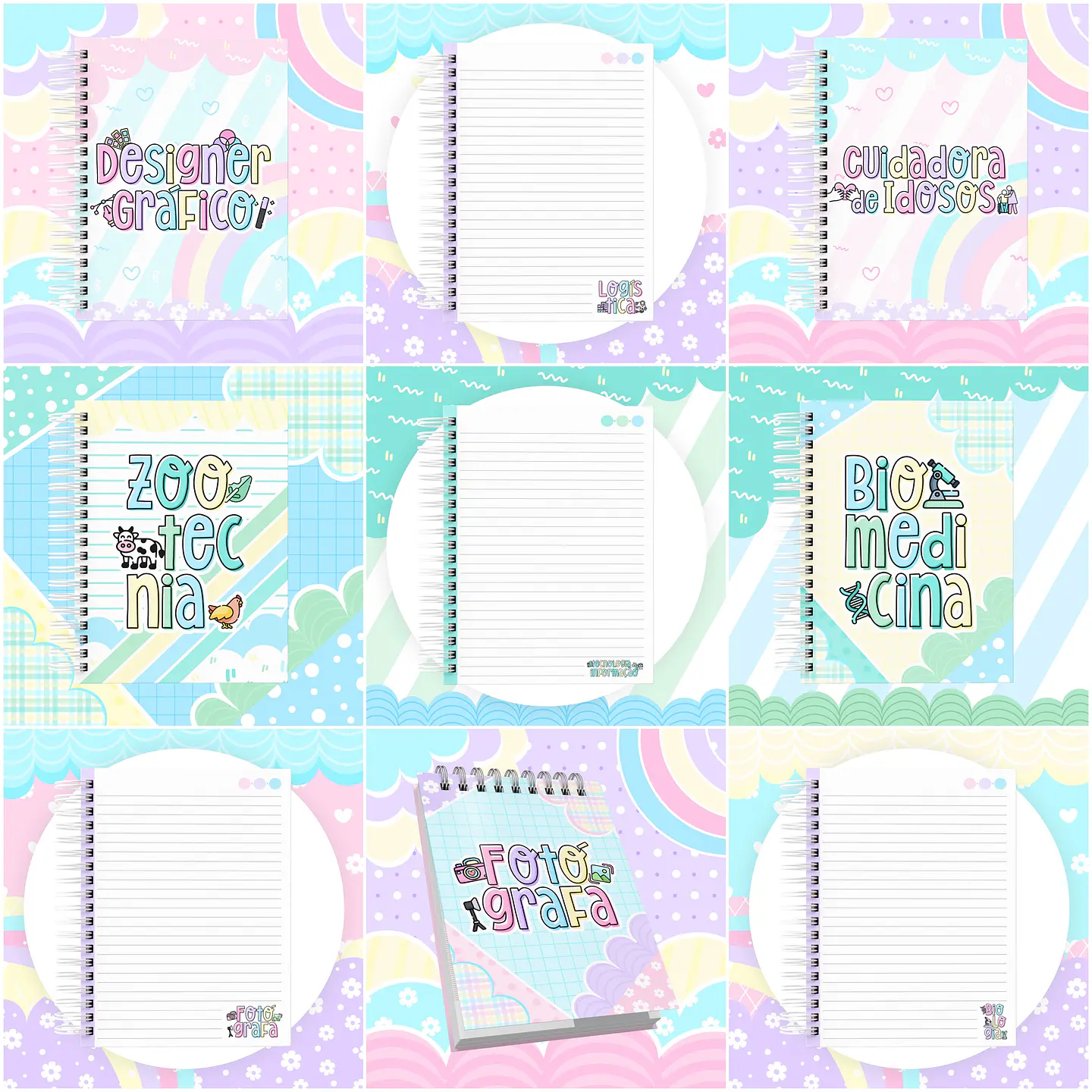 Kit Digital Profissões Parte 2 em Png 3