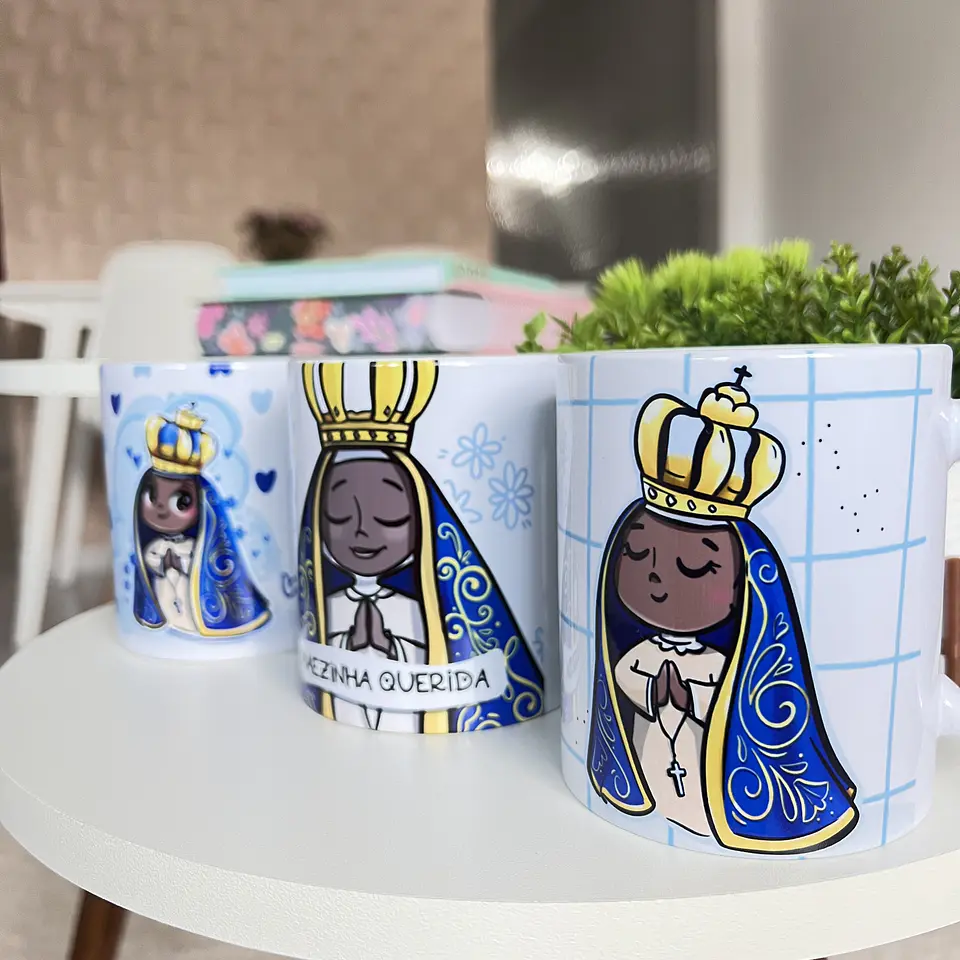 Kit Digital Nossa Senhora Aparecida em Png 8