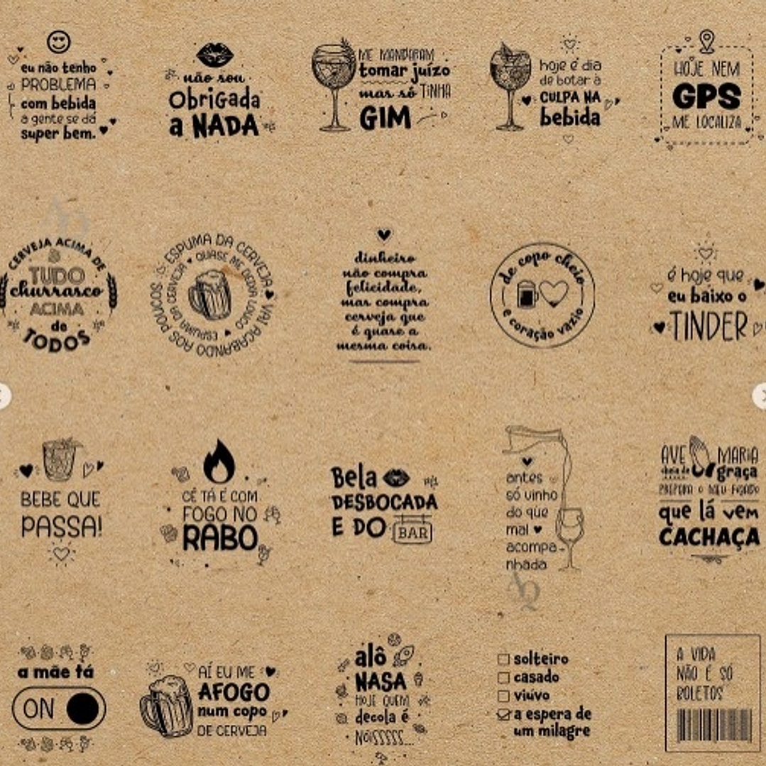 Pacote Artes para Drink Beer em Png 4