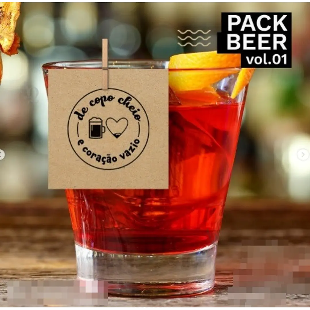 Pacote Artes para Drink Beer em Png 3