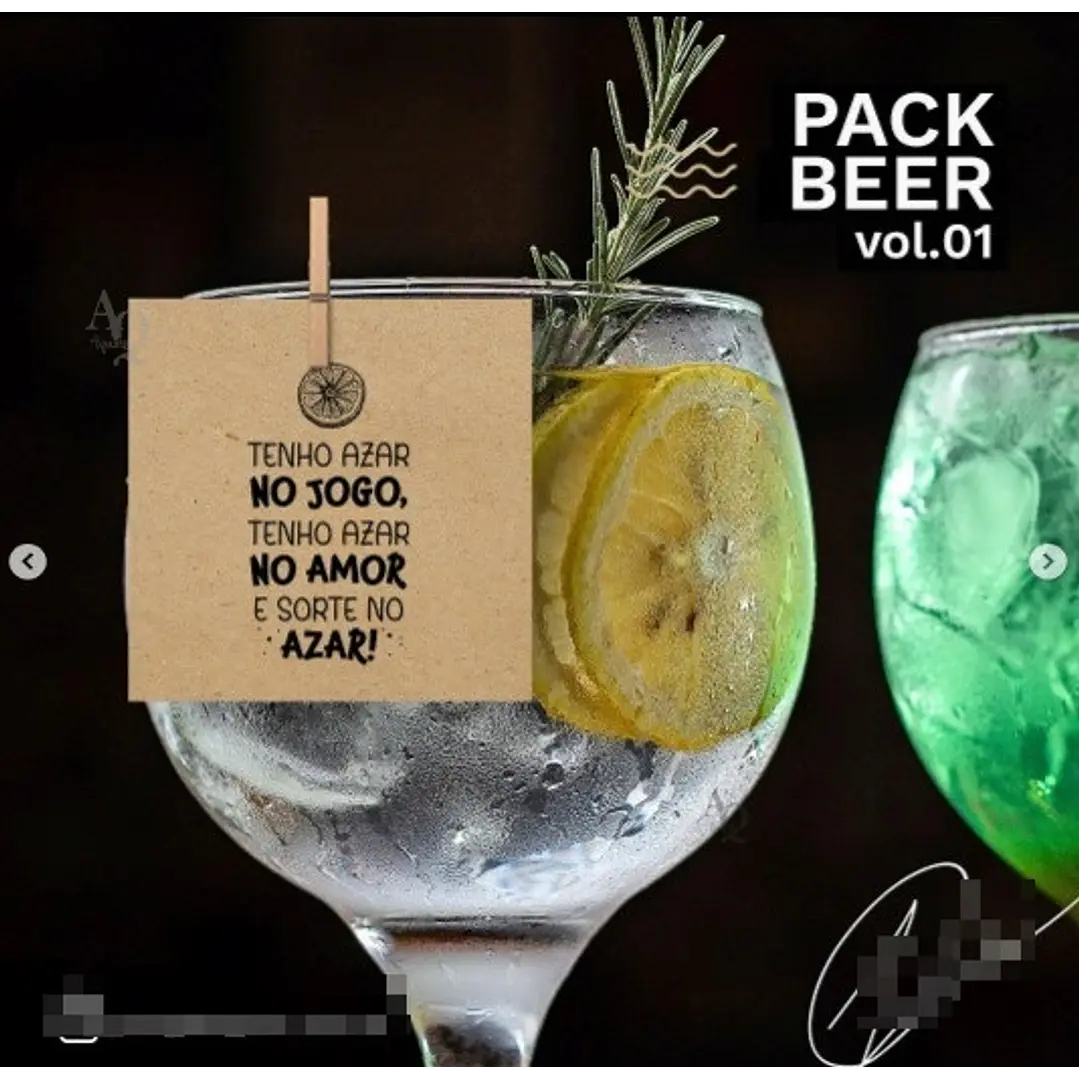 Pacote Artes para Drink Beer em Png 9