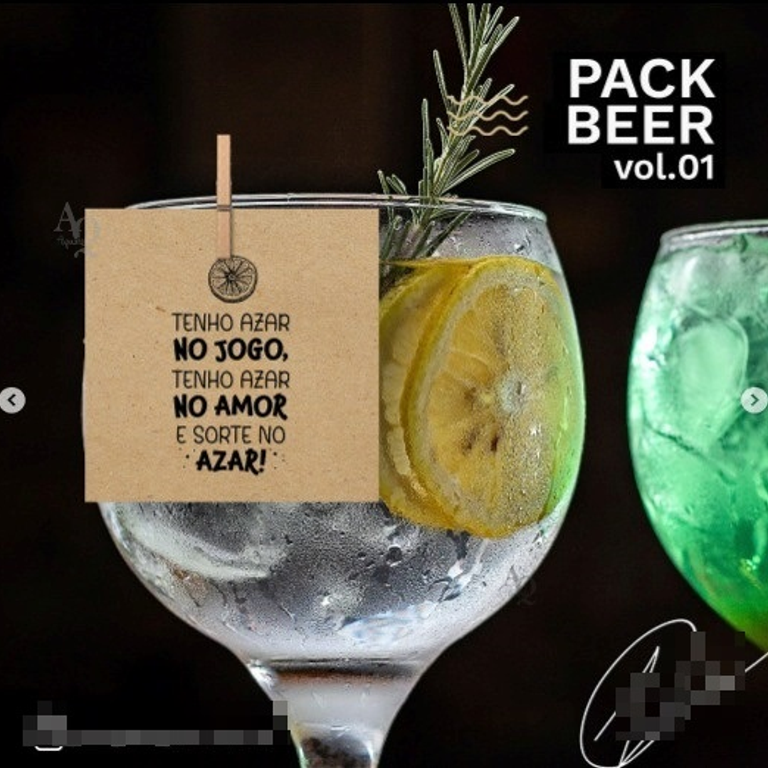 Pacote Artes para Drink Beer em Png 9
