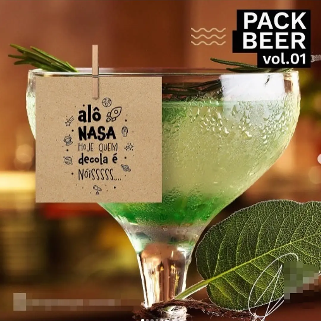 Pacote Artes para Drink Beer em Png 12