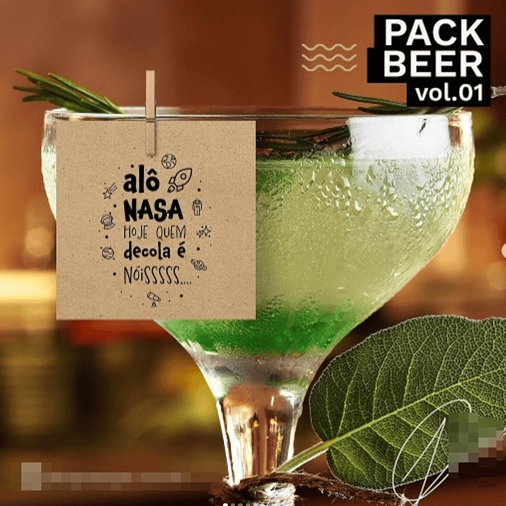 Pacote Artes para Drink Beer em Png 12