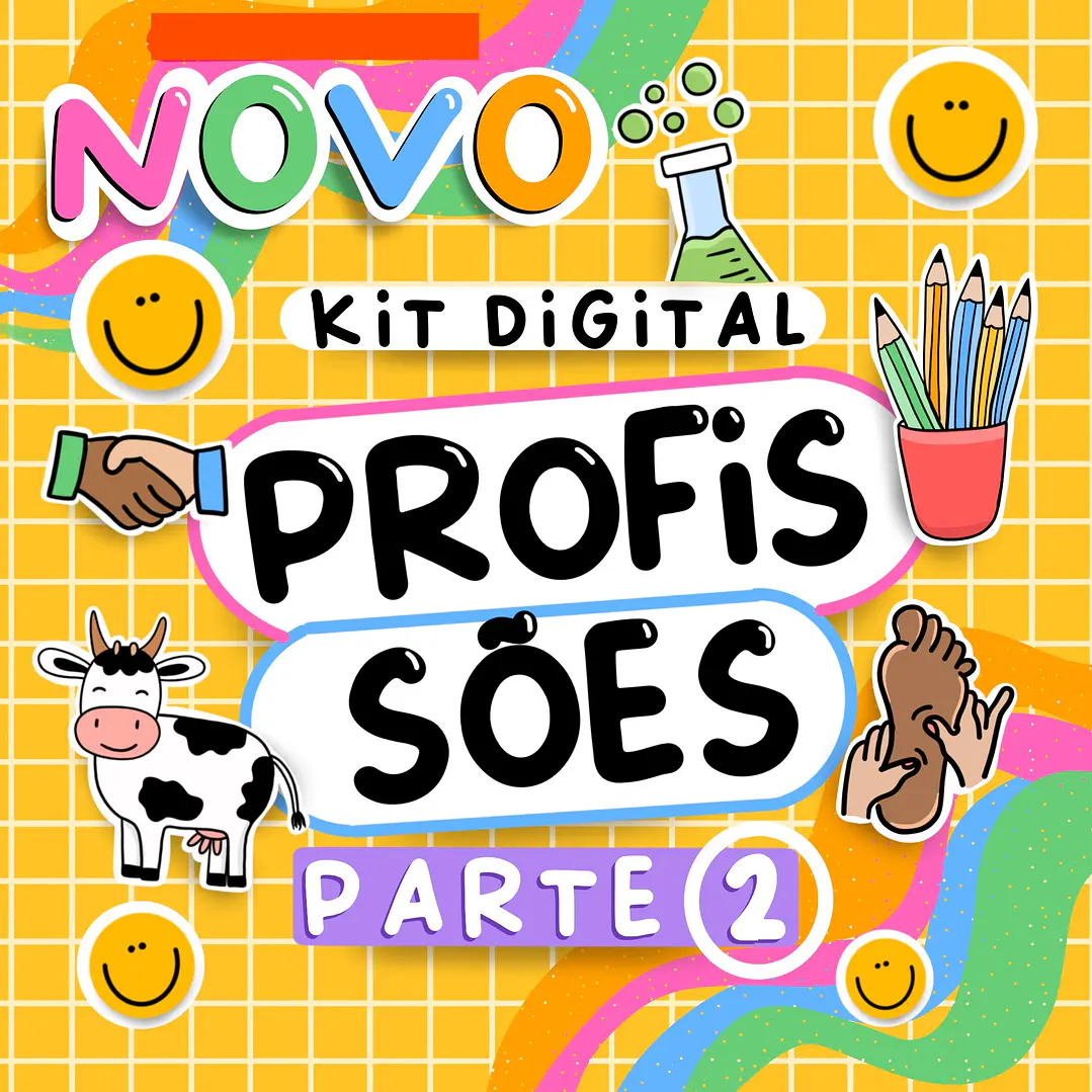 Kit Digital Profissões Completo Parte 2 em Png 1