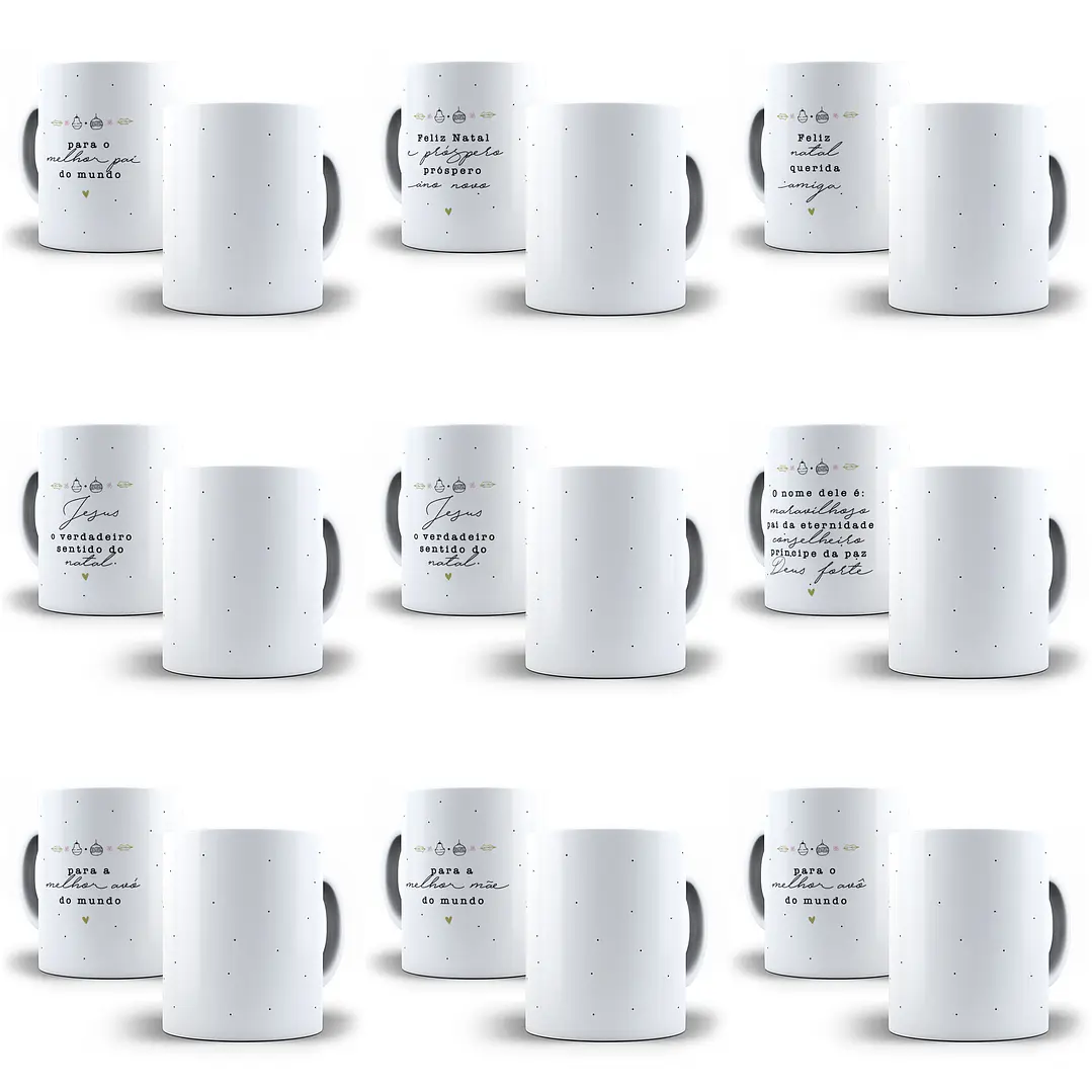 24 Artes Caneca Natal Clean em Jpg   6