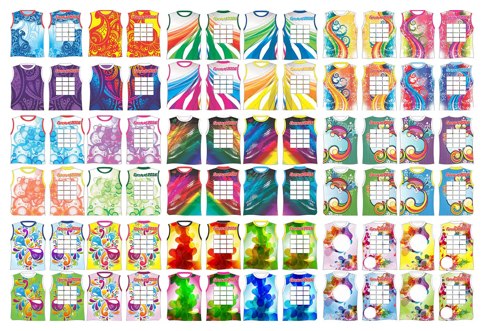 300 Artes Vetor Abadás Carnaval Arquivos Editável em Corel Draw 2
